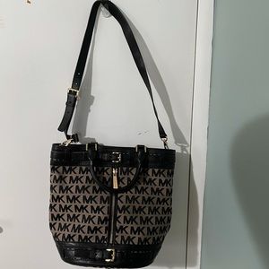 Michael Kors large bucket bag.